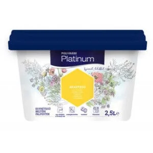 Poli-farbe Platinum beltéri falfesték, 2,5 Literes kiszerelés