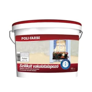 Poli-farbe szilikát vakolatalapozó, 16 literes kiszerelés