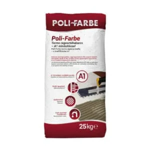 Poli-farbe Termo tőzeggyapot ragasztó
